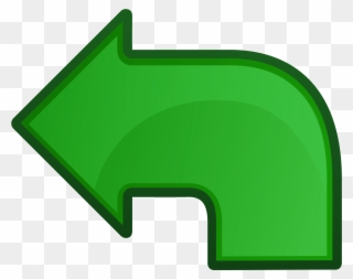 Green Arrow Pointing Left Clipart