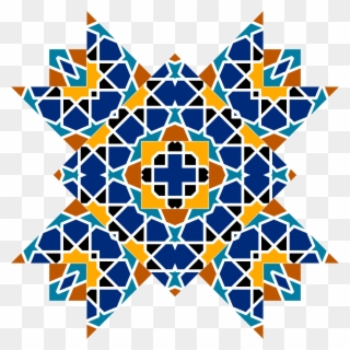 Islamic - Geometric Islamic 3d Png Clipart