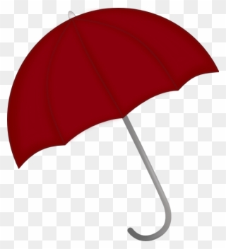 Red Umbrella Clip Art - Umbrella Clip Art - Png Download