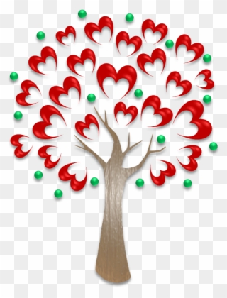 Love Tree I Wallpaper, Embroidery Patterns, Clip Art, - Islamic Art - Png Download