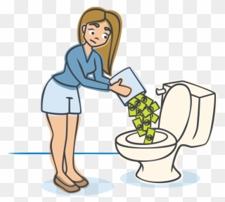 Stop Throwing Money Away - Florida Clipart