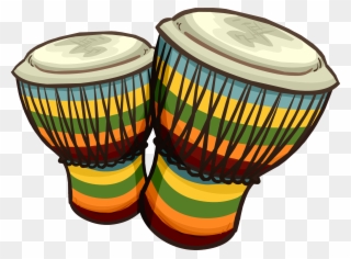 Drum Conga Djembe Clip Art Transprent Png - Bongo Drums Png Transparent Png