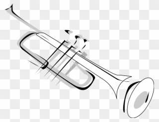 Trumpet Clip Art Hostted Wikiclipart - Musical Instruments Png Cartoon Transparent Png