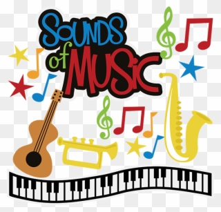Free Download Cute Musical Instruments Clipart Musical - Miss Kate Cuttables Music - Png Download