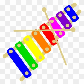 Clipart - Xylophone Clipart Png Transparent Png