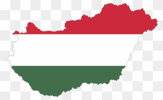 Hungary Flag Png Transparent Images - Hungary Flag Map Clipart