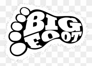 Clipart Freeuse Stock - Big Foot Print - Png Download