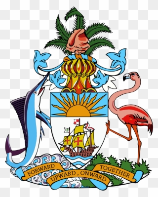 Coat Of Arms Of The Bahamas Wikipedia Reference Icon - Coat Of Arms Of The Bahamas Clipart