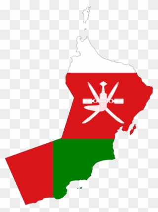 All Photo Png Clipart - Oman Map With Flag Png Transparent Png