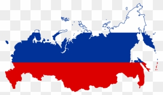 All Photo Png Clipart - Russia Flag Map Transparent Png