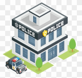 Image Freeuse Stock Police Station Officer Clip Art - Police Department Clipart - Png Download