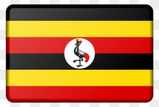 Flag Of Uganda National Flag Uganda Protectorate - Uganda Flag Logo Clipart
