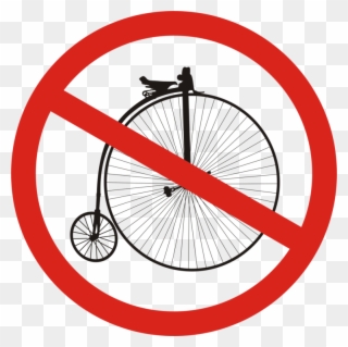 Penny-farthing Bicycle Cycling - No Plastic Bags Png Clipart