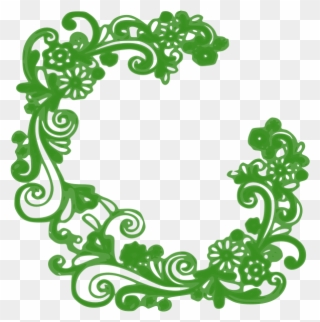 This Free Clip Arts Design Of Decorative Wreath 2 - Wreath Clip Art - Png Download