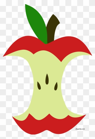Apple Core Cutie Mark Request By The - Apple Core Clipart - Png Download