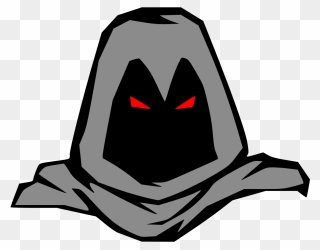 Evil Clipart Bad Guy - Masked Man Drawing - Png Download