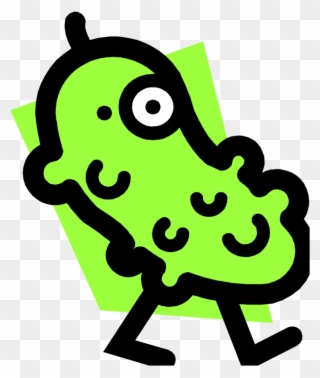 Pickle Clipart Animated - Pickle - Png Download