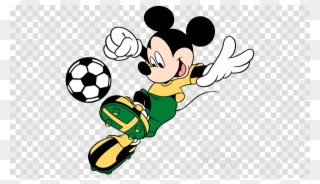 Mickey Soccer Png Clipart Mickey Mouse Donald Duck - Mickey Soccer Transparent Png