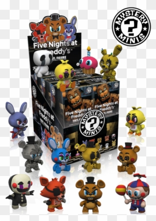 Mystery Minis Five Nights At Freddy's - Five Nights At Freddy's Mystery Minis Clipart