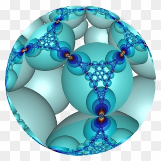 Hyperbolic Honeycomb 3 5 I Poincare - Circle Clipart