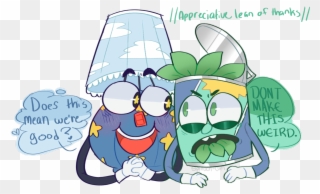 “ @thebigspicy And Me Ship A Lamp And A Can Of - Cartoon Clipart