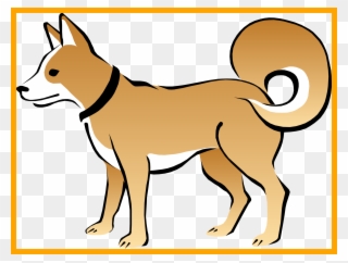 The Best Cute Dog At Doghouse In Garden Illustration - Transparent Background Dog Clipart - Png Download