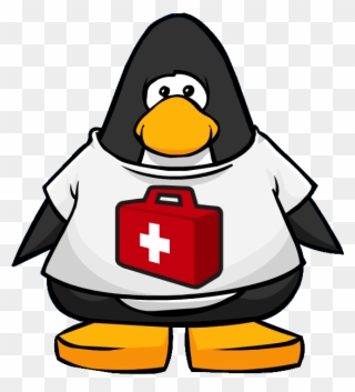 Image Provide Help T - Club Penguin Player Shirt Clipart