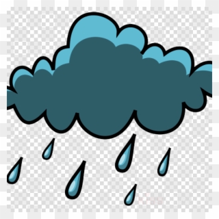 Download Rain Clip Art Clipart Rain Clip Art Rain Cloud - Rain Cloud Clipart Png Transparent Png