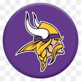 Nfl Minnesota Popsockets Grip - Minnesota Vikings Logo Clipart
