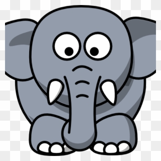 With Clipart Elephant 10 Face Mountain - Clipart Of Elephant - Png Download