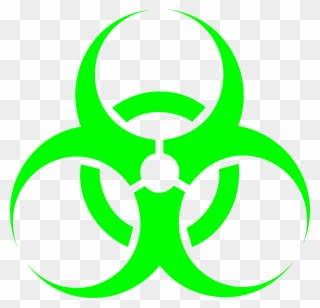 Green Biohazard Symbol Png Clipart
