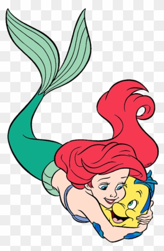 Ariel And Friends Clip Art 2 Disney Clip Art Galore - Ariel And Flounder Clipart - Png Download