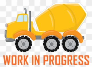 Bleed Area May Not Be Visible - Concrete Mixer Clipart