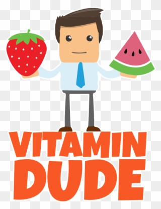 Vitamin Dude Can Help Clipart