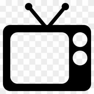 Crt Tv Icon Clipart Television Computer Icons - Tv Icon Black Png Transparent Png