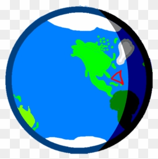 Earth Bermuda Triangle Body - Bermuda Clipart