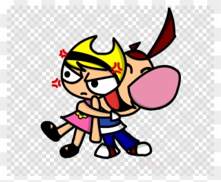 Billy And Mandy Hug Clipart