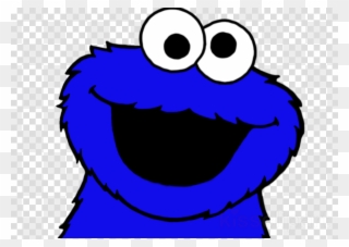 Cookie Monster Clipart Cookie Monster Elmo Clip Art - Dog Foot Clipart Png Black And White Transparent Png
