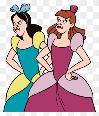 Step Sister Clipart - Ugly Sisters Clipart - Png Download