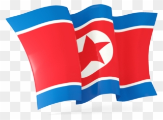 North Korea Flag 3d Waving - North Korea Flag Waving Clipart
