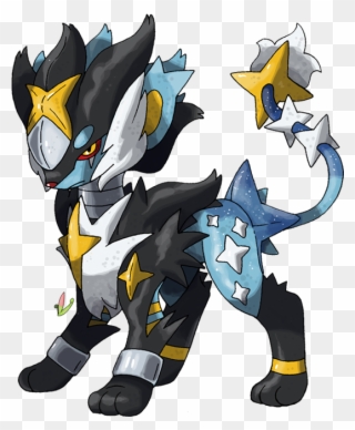 Guys Which Do You Prefer To Be Luxray Mega Evolved - Luxray Mega Evolution Clipart