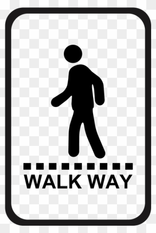 Pedestrian Walkway - Milly In Code Geas Clipart