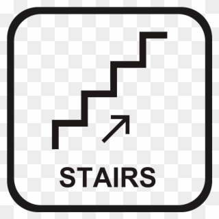 Stairs With Right Arrow, - Under The Stairs The Next Clipart