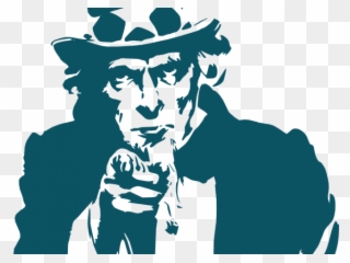 Uncle Sam Clipart I Want You - Big Brother Is Watching You - Png Download