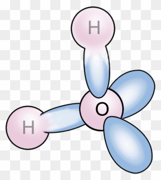 Kugelwolken Molekül H2o Leer Clipart