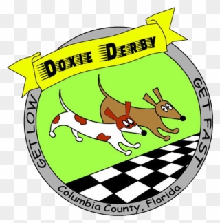 Doxie Derby - Dachshund Clipart
