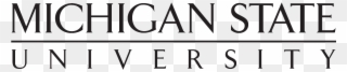 Michigan State University Logo - Michigan State Medical School Logo Clipart