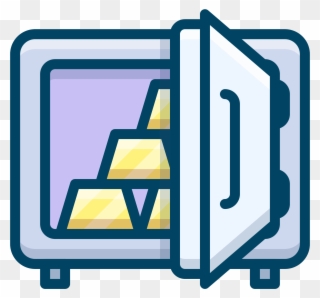 Cassaforte Big Image Png - Open Safe Svg Clipart