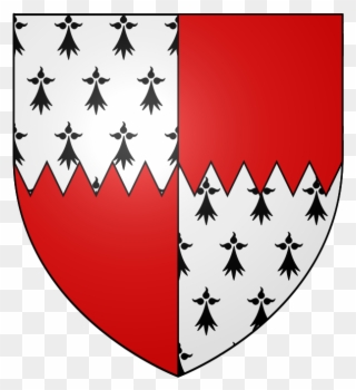 Differenced Arms Of Wiliam Fitzwarin, Per The Gelre - Fitzwarin Coat Of Arms Clipart