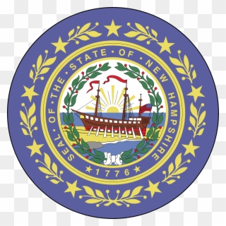 New Hampshire Was Different From All The 13 Colonies - New Hampshire State Seal Svg Clipart